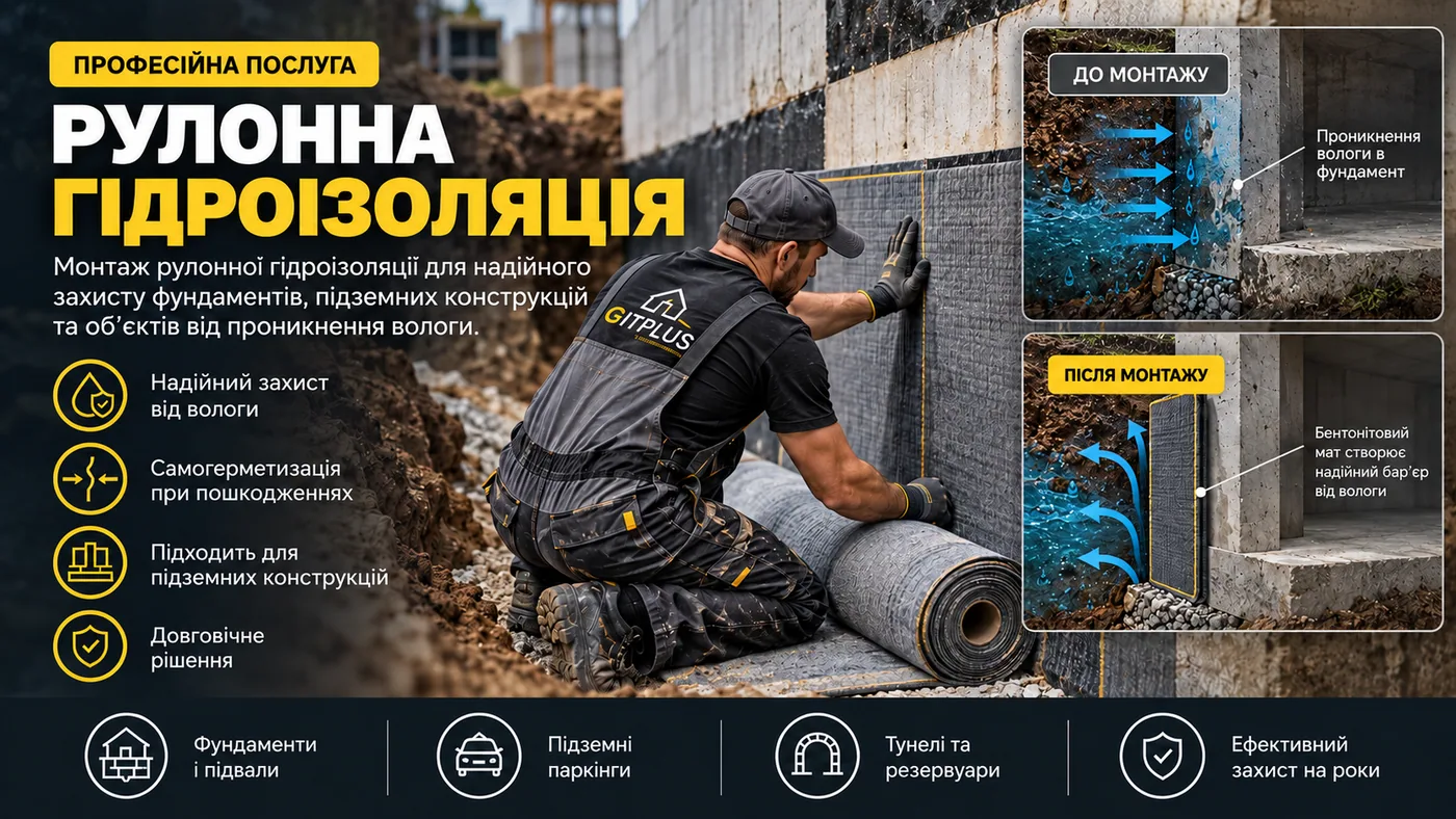 Рулонна Гідроізоляція
